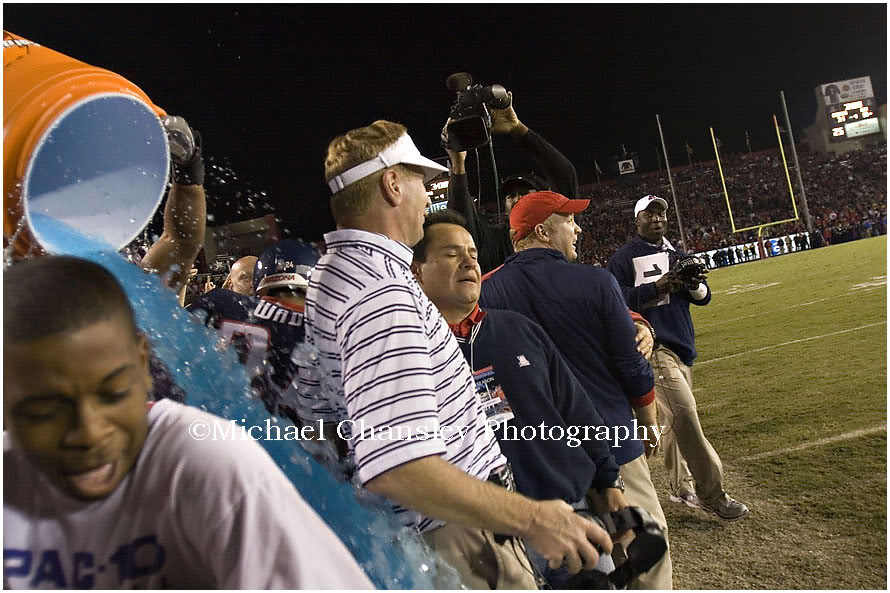 Mike Stoops Arizona Football Coach gatorade