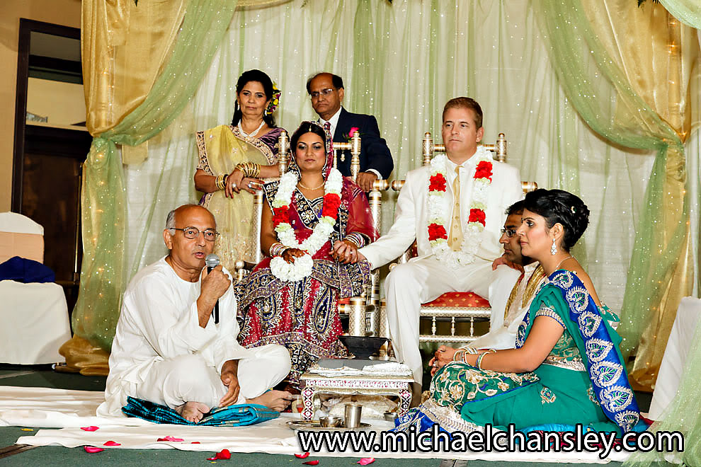 hindu ceremony at ventana canyon