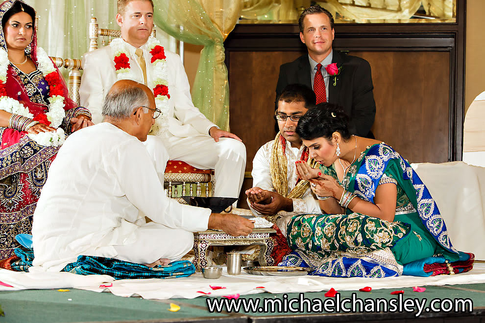 hindu ceremony event at ventana canyon