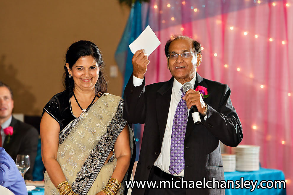 toasts during hindu event photography