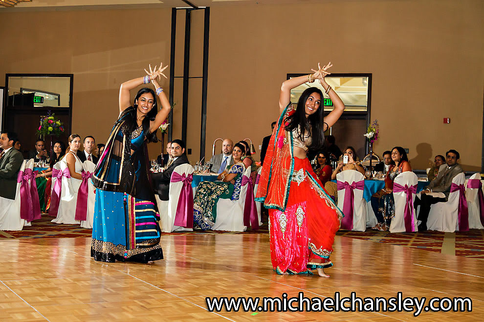 dancing at indian wedding