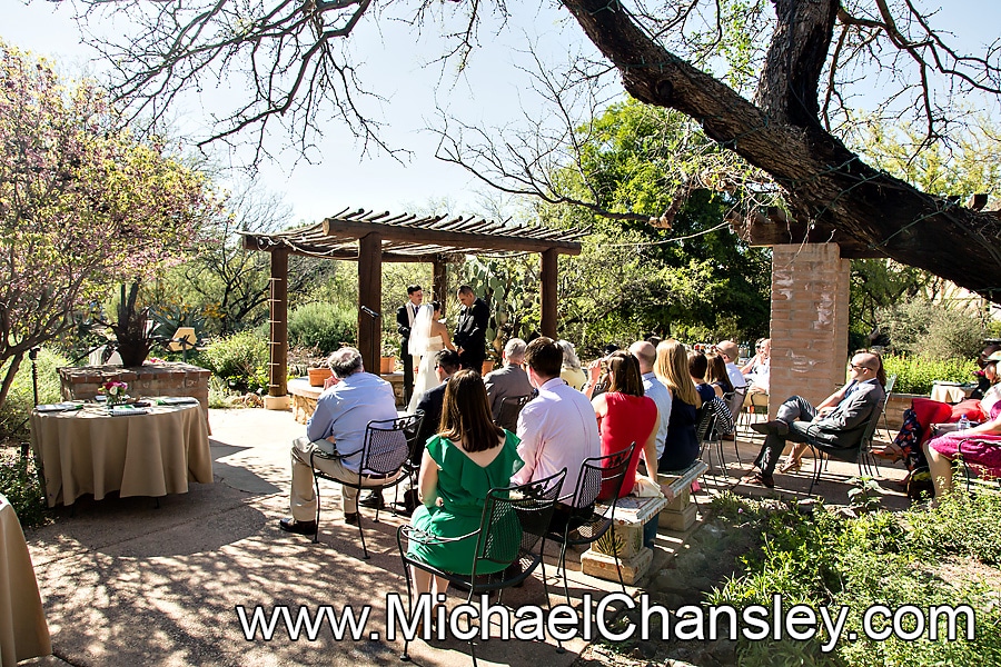 Tucson Botanical Gardens Wedding