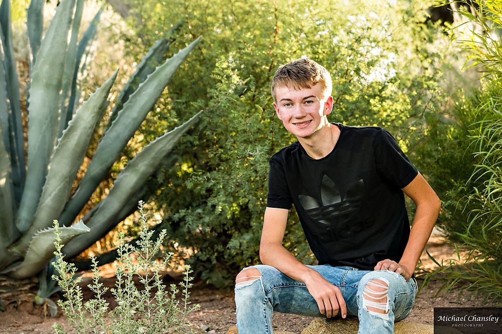 Tucson High School Senior Portrait Photographer