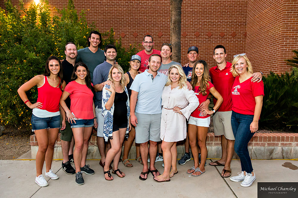 University of Arizona family Portrait