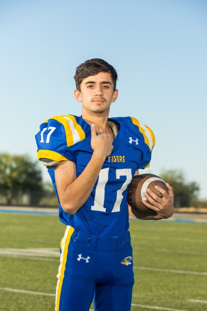 football individual portrait